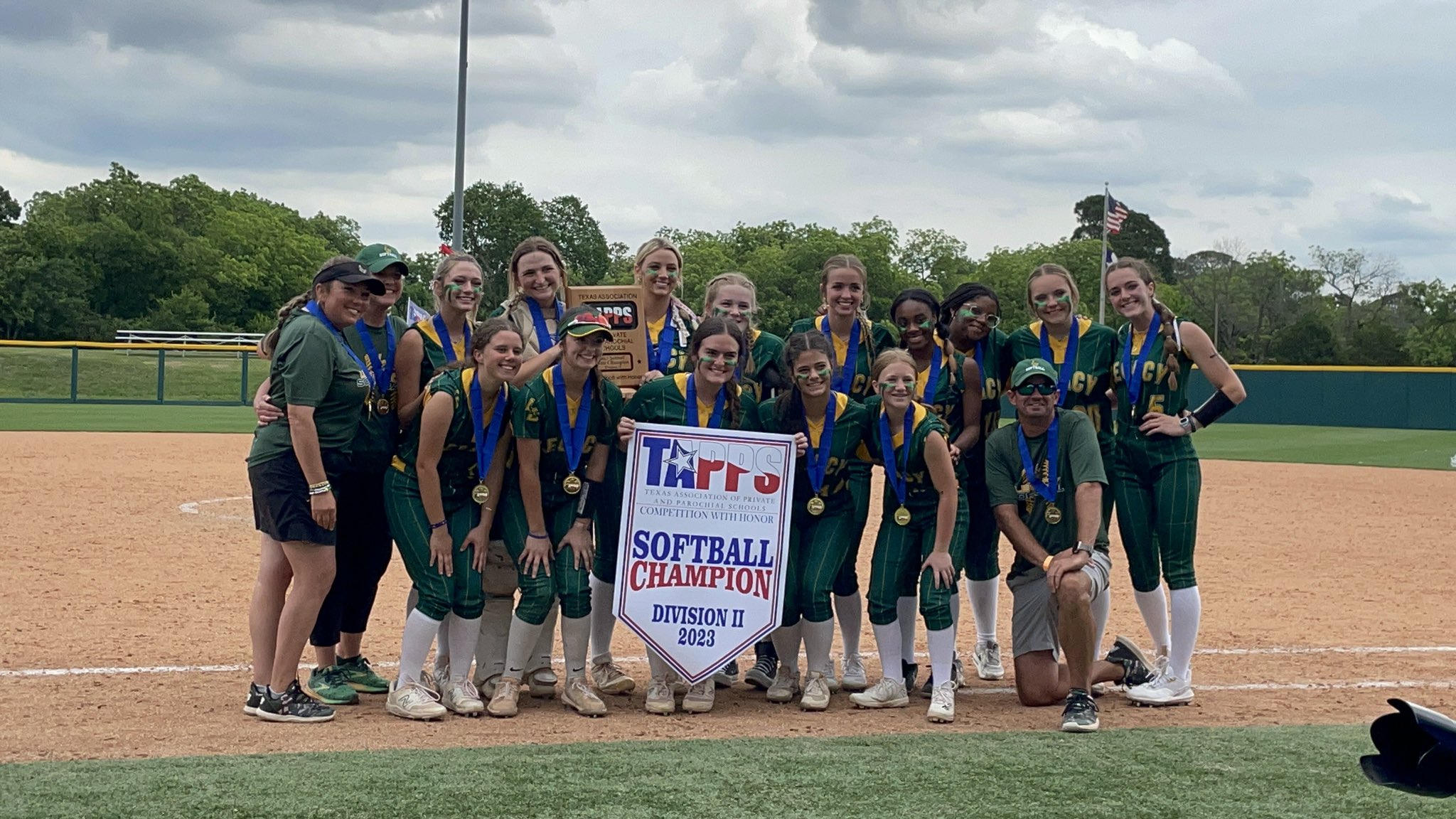 Tapps Softball State Championship 2025 Haily Kellsie