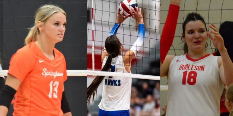 Check Out Volleyball Leaders Across Dallas-Fort Worth Area Metroplex – Sept. 14